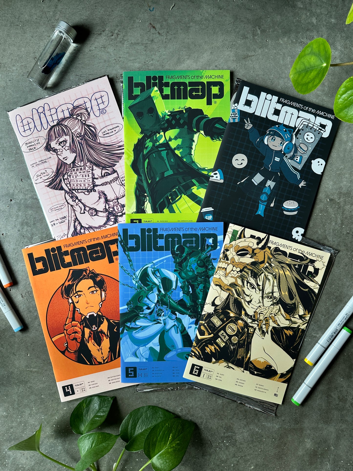 Blitmap Complete Series Issues 1 - 6